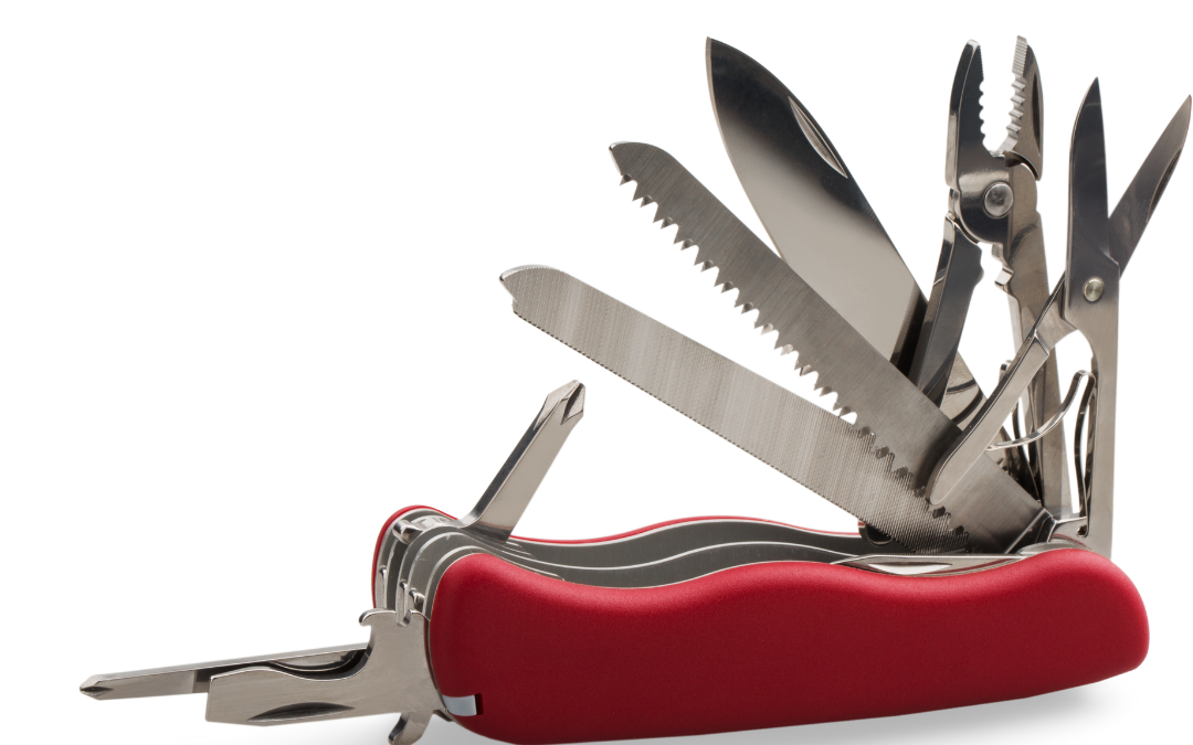 How NOT to use a Swiss Army Knife