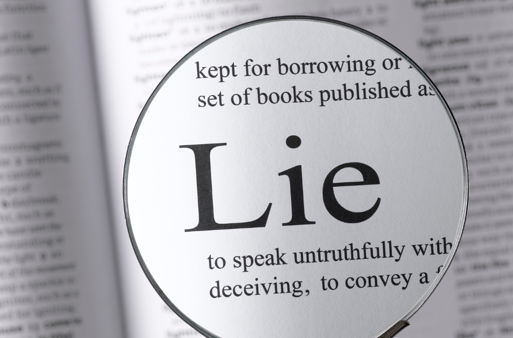 About That Lie You Tell